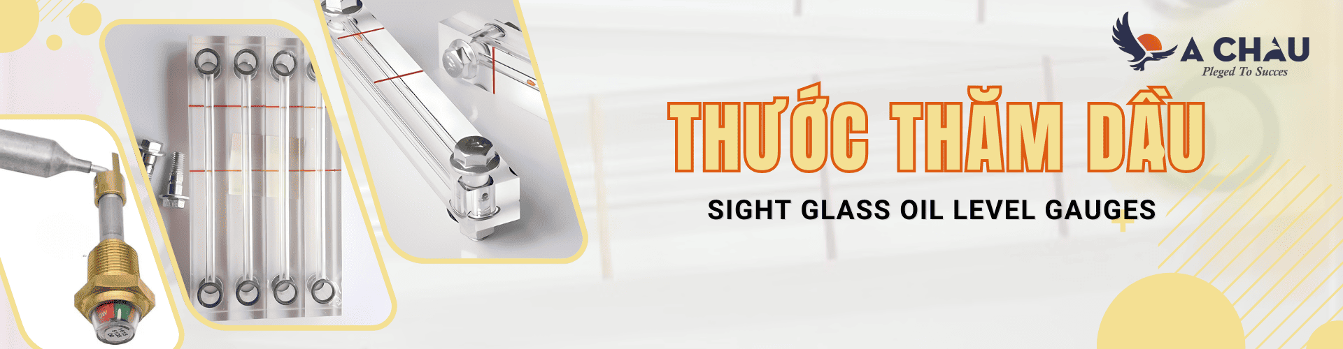 Thước thăm dầu máy nén khí-Oil level gauges