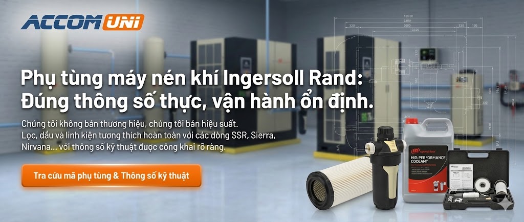 Phụ tùng máy nén khí Ingersoll rand