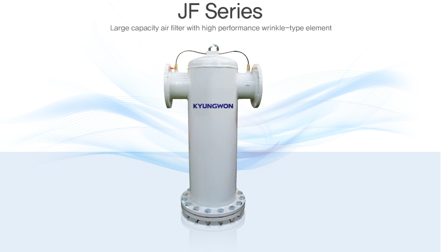 loc duong ong JF series co lon dung cho may nen khi kyungwon