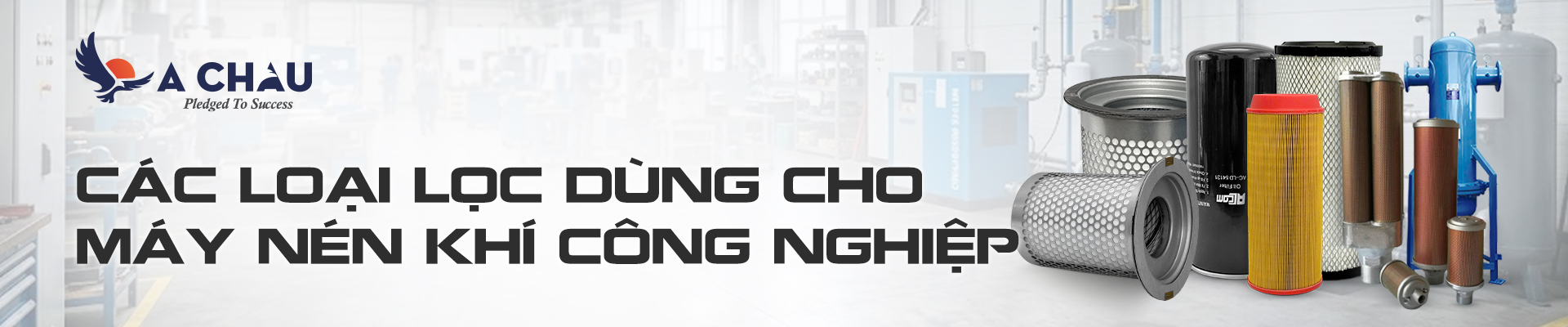 các loại lọc cho máy nén khí