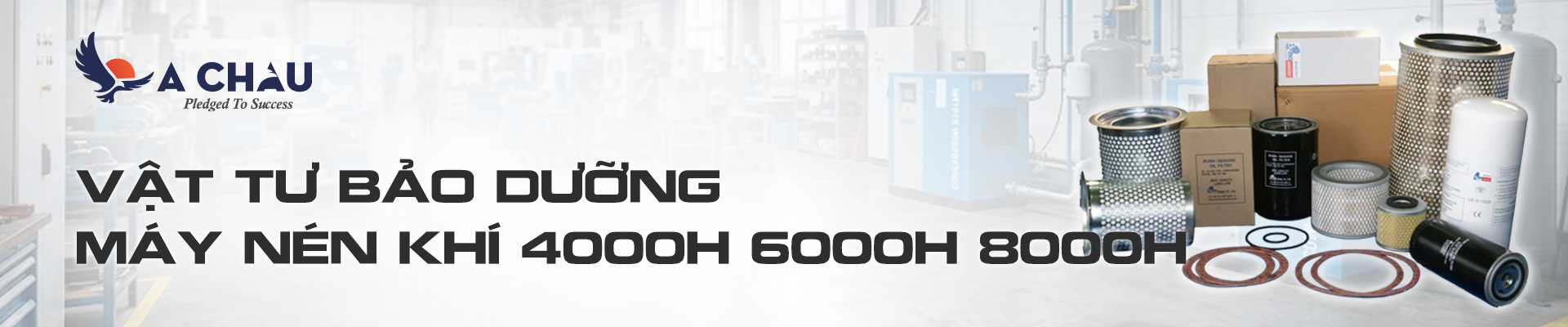 vật tư bảo dưỡng máy nén khí công nghiệp 4000 6000 8000h