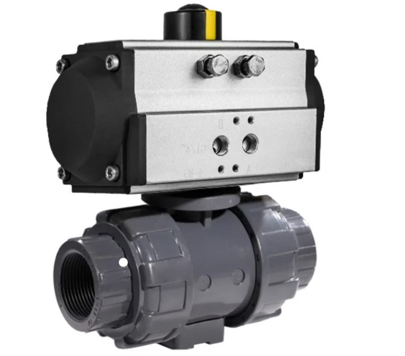 Van bi nhựa điều khiển bằng khí nén