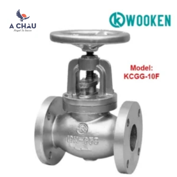 Van cầu gang lắp bích Wooken KCGG-10F