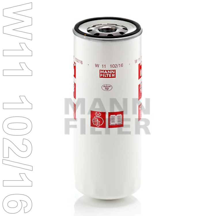 Lọc dầu Mann Filter W11 102/16