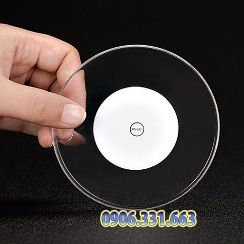 đế lót ly có đèn led phát sáng