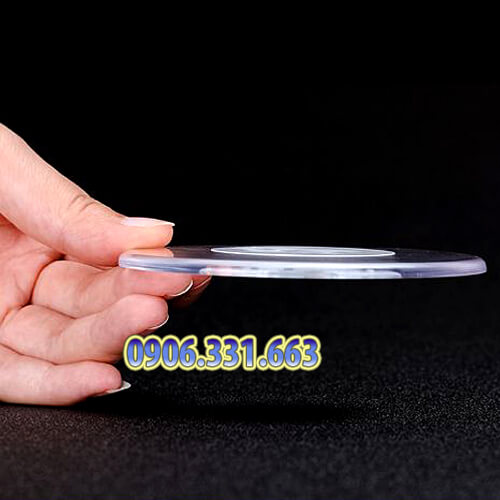 đế lót ly có đèn led phát sáng