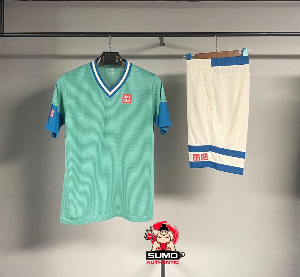 BỘ QUẦN ÁO THỂ THAO POLO TENNIS UNIQLO ĐEN  DỆT VIỆT NAM