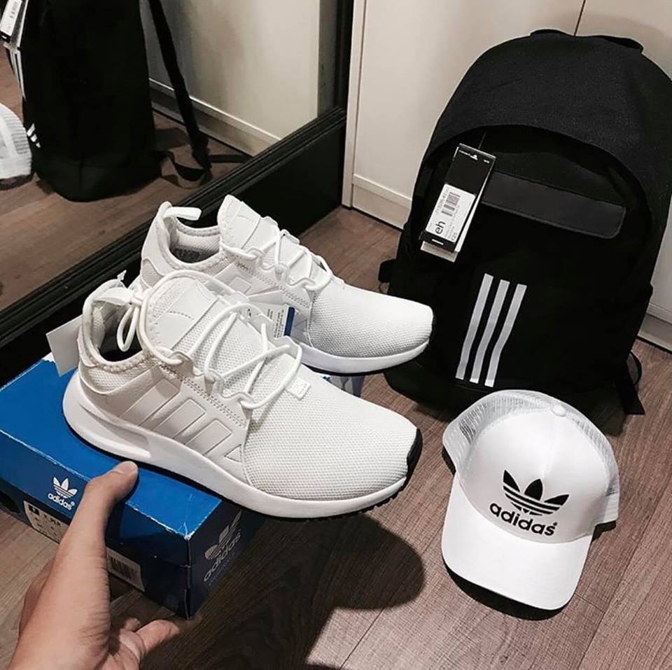 adidas xplr triple white