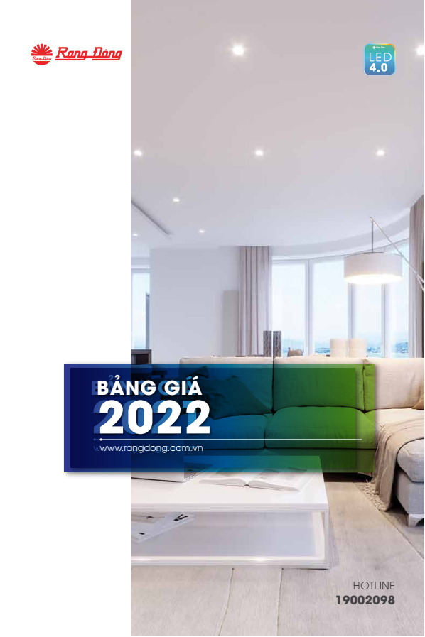 BÁO GIÁ ĐÈN RẠNG ĐÔNG MỚI NHẤT 2022