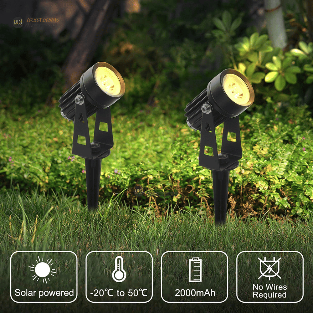 Đèn cắm cỏ - Đèn chiếu cây - Giải pháp chiếu sáng và trang trí sân vườn hoàn hảo