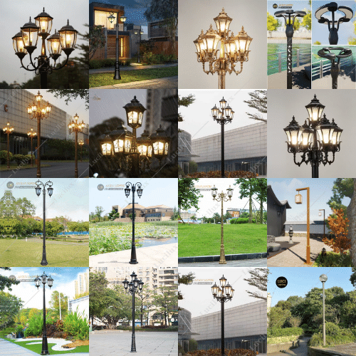 Cột Đèn Sân Vườn Trang Trí Tầm Cao Lucilux, Ứng Dụng Chi Tiết