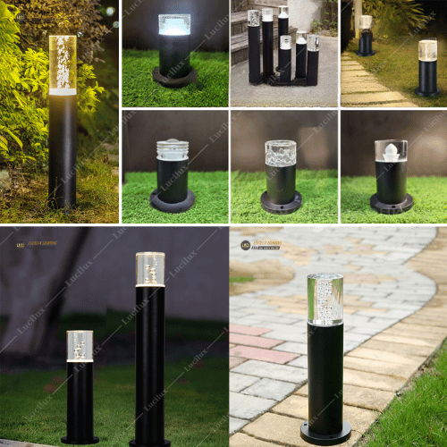 Đèn trụ sân vườn đầu pha lê, Đèn Sân Vườn Lucilux 2024