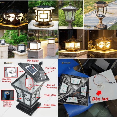 Đèn Trụ Cổng Năng Lượng Mặt Trời Và Lưu Ý Khi Lắp Đặt
