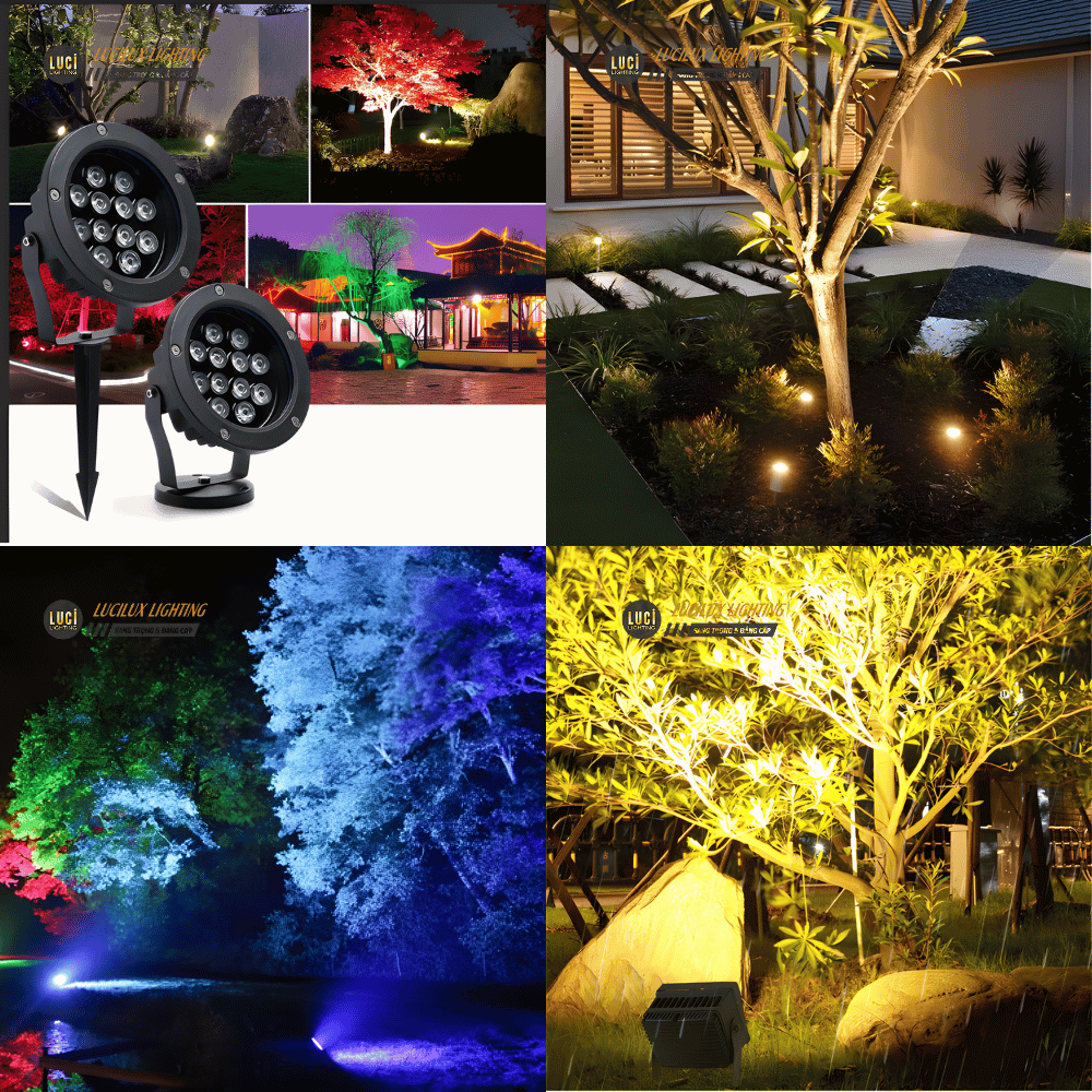 Cách Lựa Chọn Đèn Chiếu Cây, Đèn Cắm Cỏ, Đèn Rọi Cột, Ngoài Trời Hợp Lý