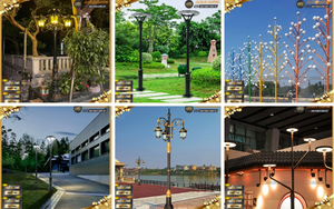 Cột đèn sân vườn: Giải pháp trang trí và chiếu sáng ngoại thất đẹp mắt