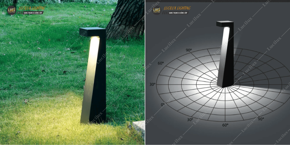 Đèn Bollard sân vườn BENTON