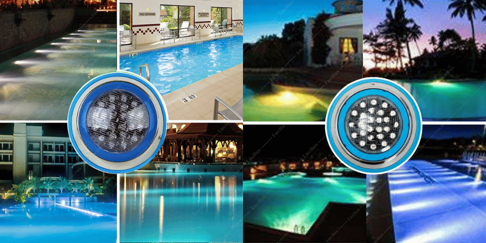 Đèn âm nước bể bơi 24W