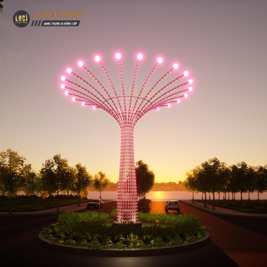 Cột đèn chiếu sáng LC-GL-032