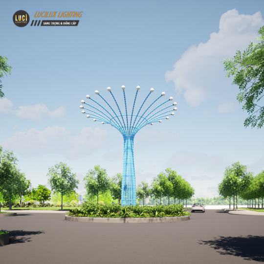 Cột đèn chiếu sáng LC-GL-032