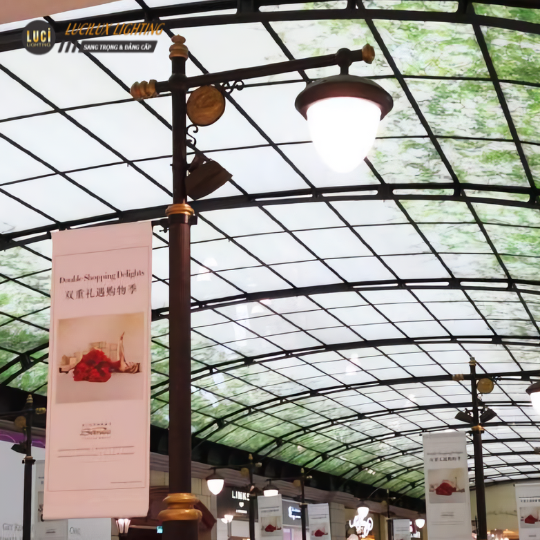 Cột đèn chiếu sáng LC-DHB-1015