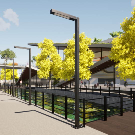 Cột đèn chiếu sáng LC-GL-022