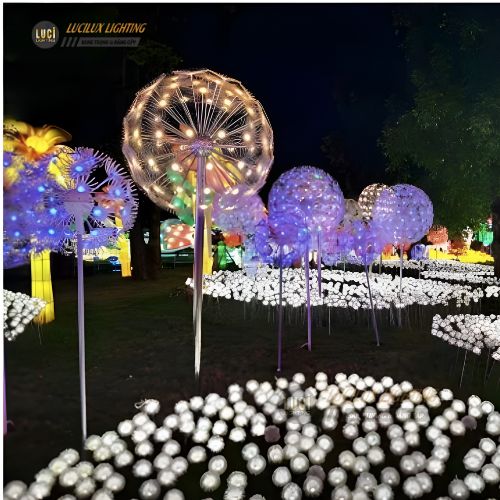 Cột đèn chiếu sáng 