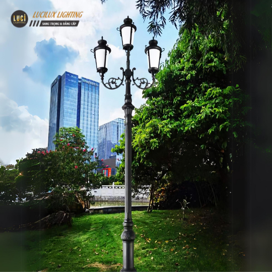 Cột đèn chiếu sáng LC- DHB-1007