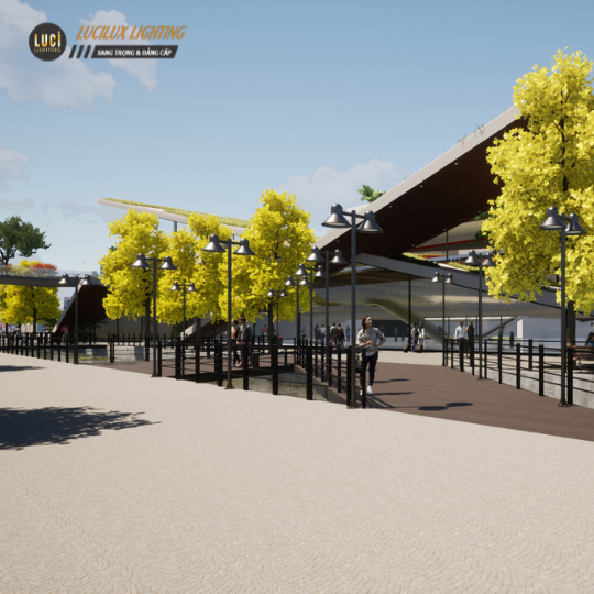 Cột đèn chiếu sáng LC-GL-030