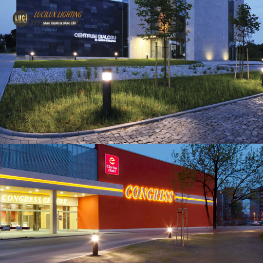 Đèn Bollard sân vườn TAURAS