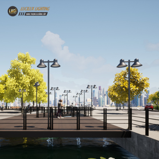 Cột đèn chiếu sáng LC-GL-030