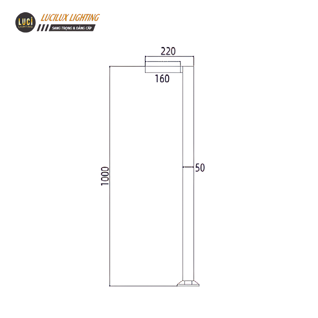 Đèn Bollard sân vườn LC-BL4107