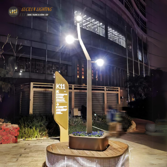 Cột đèn chiếu sáng LC- DHB-1080