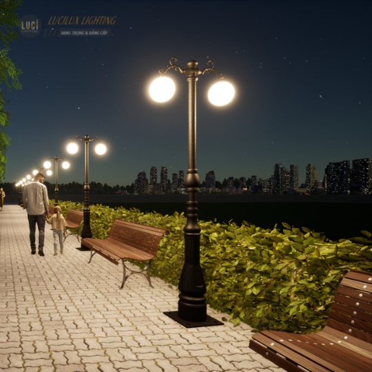Cột đèn chiếu sáng LC-GL-016
