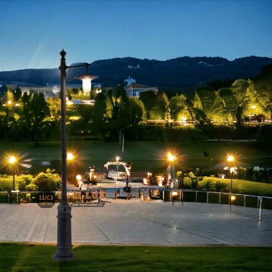 Cột đèn cổ điển châu âu LC-PL1220