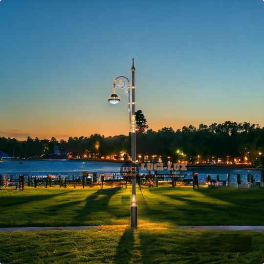 Cột đèn sân vườn Châu âu LC-PL1207