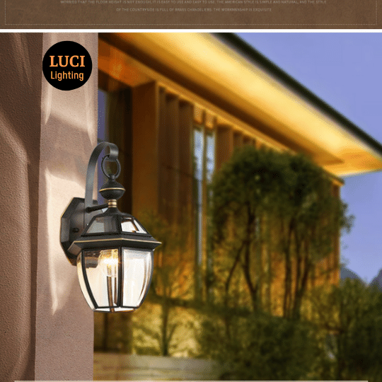 Đèn Tường Lucilux LC- 6001-BK