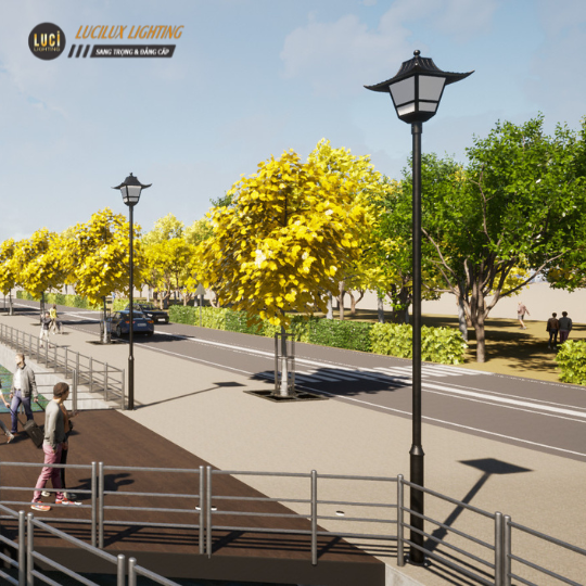 Cột đèn chiếu sáng LC-GL-027