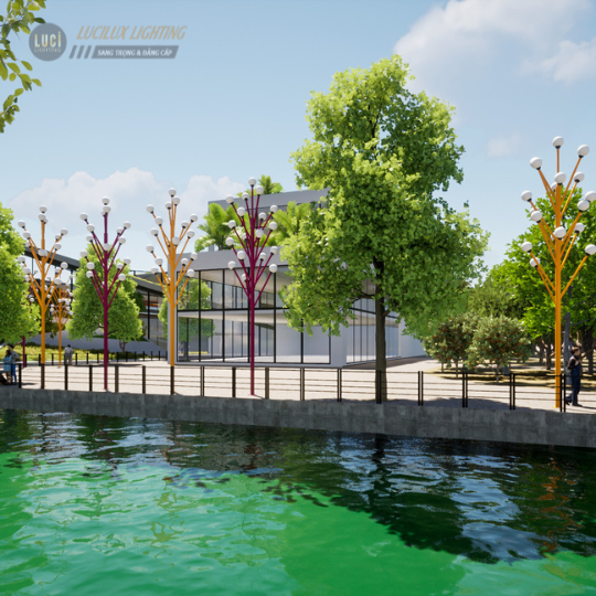 Cột đèn chiếu sáng LC-GL-018