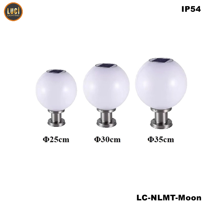 Đèn trụ cổng Năng lượng mặt trời LC-NLMT-Moon