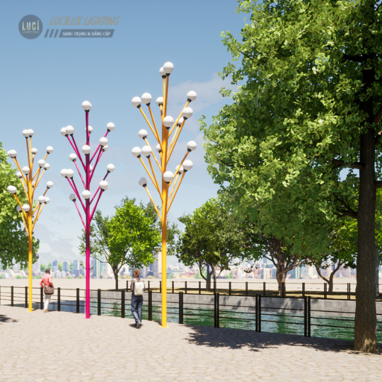 Cột đèn chiếu sáng LC-GL-018