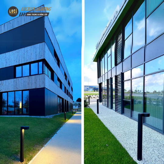 Đèn Bollard sân vườn JET