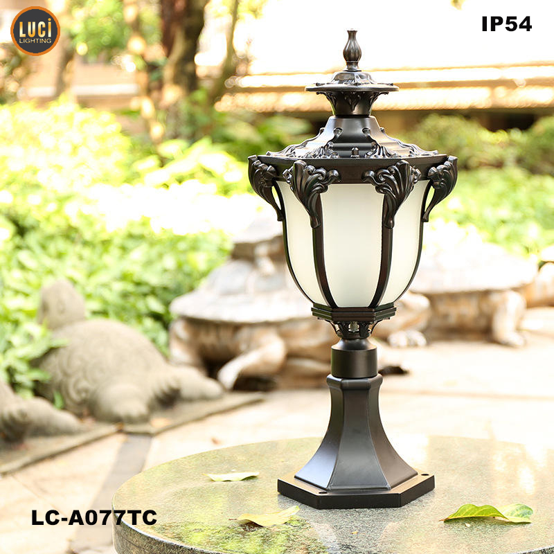 Đèn trụ cổng cổ điển LC-A077TC