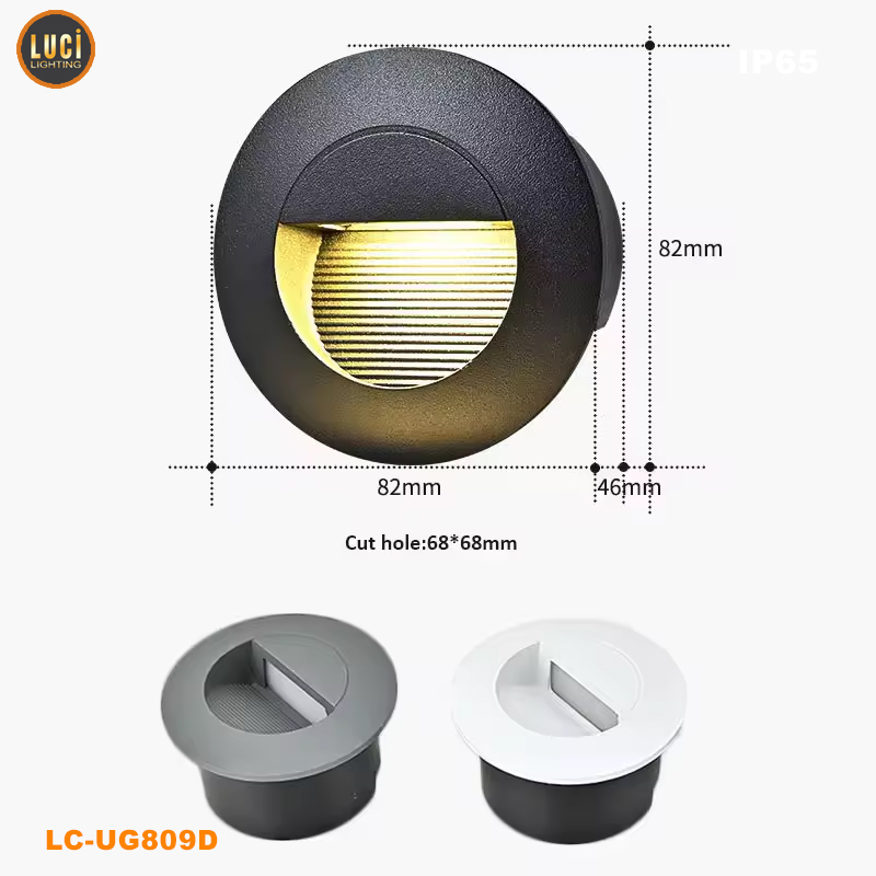 Đèn âm bậc LC-UG809D