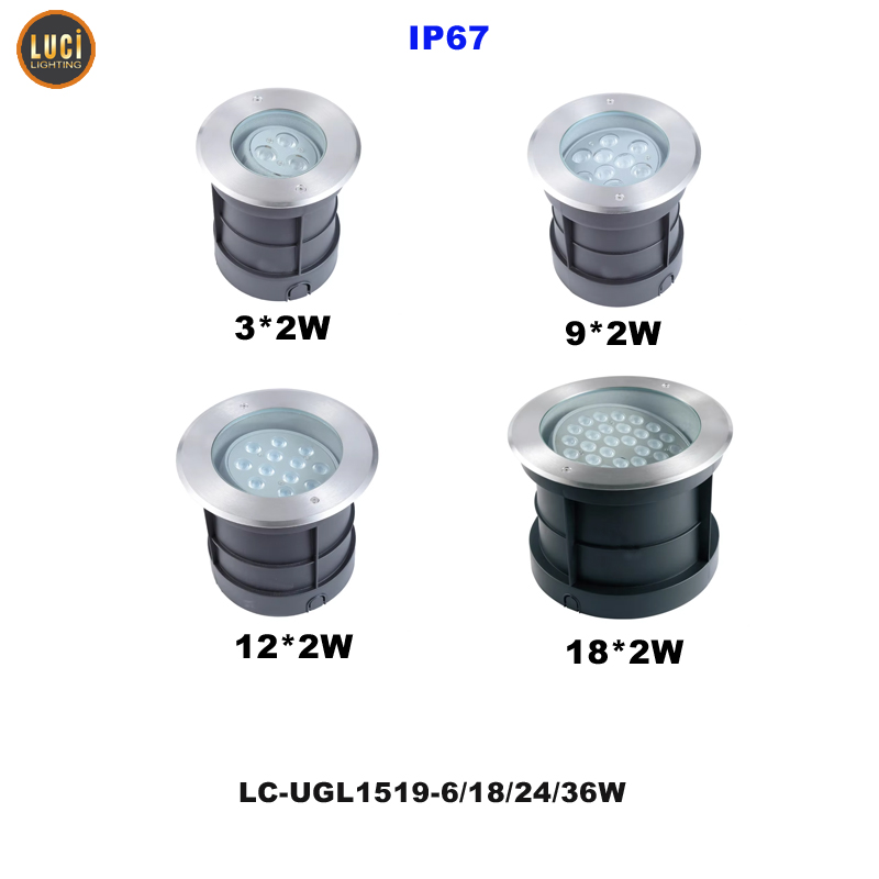Đèn âm đất chỉnh góc LC-UGL1519-24W