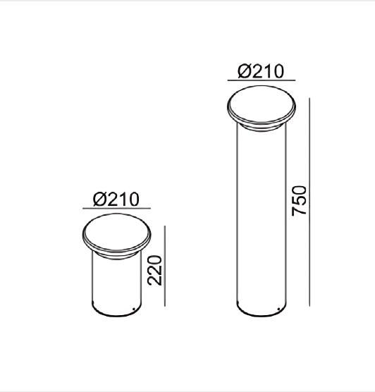 Đèn Bollard sân vườn LC-BL4023