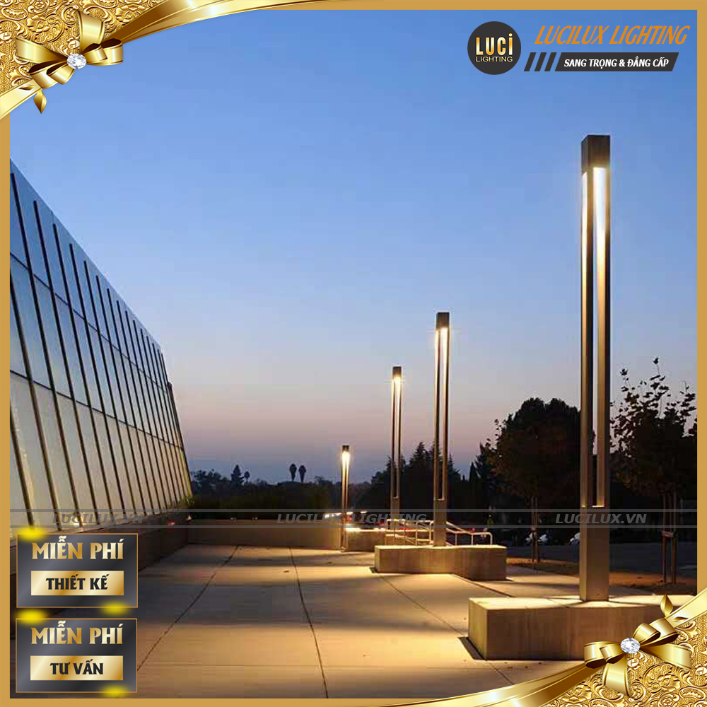Cột đèn chiếu sáng sân vườn LC-PL1223