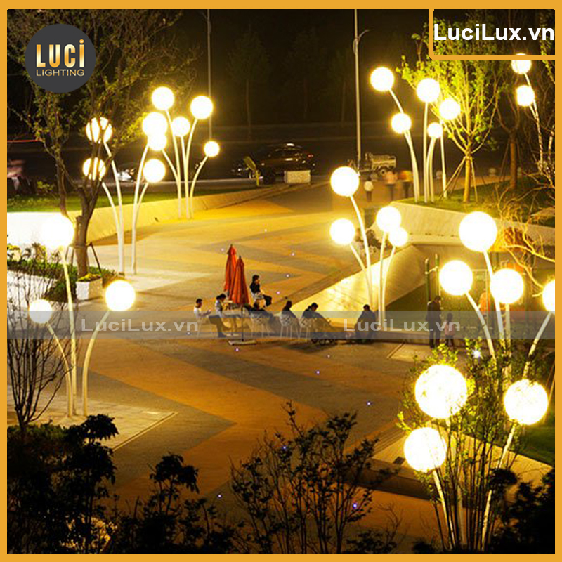 Cột đèn sân vườn hiện đại LC-PL1201