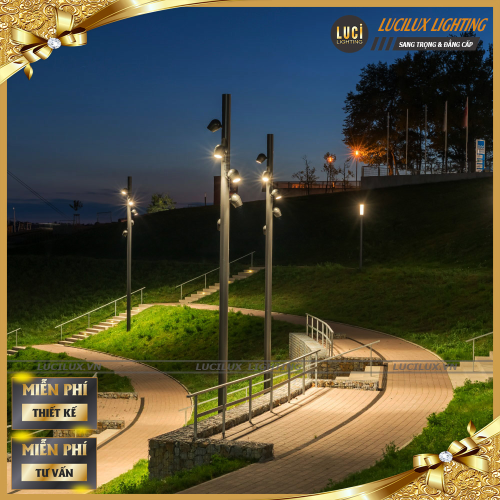 Cột đèn sân vườn LC-PL1204