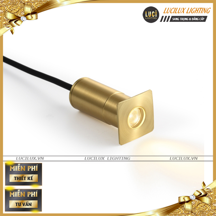Đèn dẫn lối , âm tường đồng cao cấp LC-IG1513-S