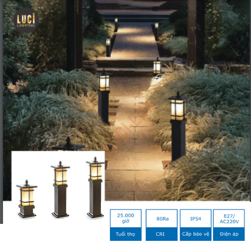Đèn Bollard sân vườn LC-BL102S